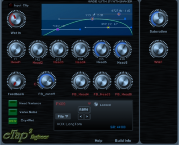 eTAP2 Engineer Vintage Tape/Disc Echo Emulator FREE screenshot