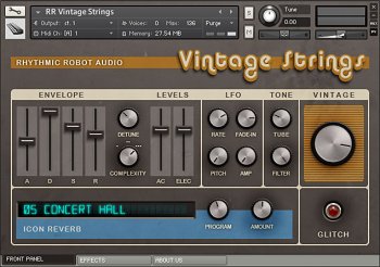 Rhythmic Robot Audio Vintage Strings KONTAKT - SMOOVE GROOVES screenshot