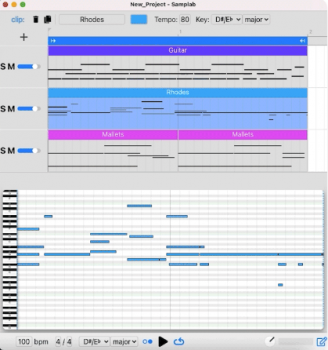 Samplab Desktop App v1.1.0 WIN/MAC FREE screenshot